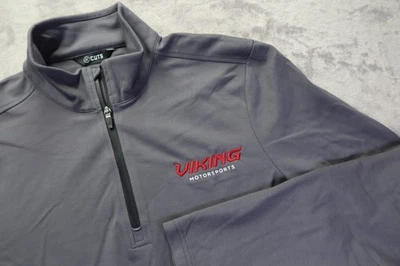 Chaqueta Pullover Viking Motorsports Racing NASCAR Xfinity Series 1/4 Cremallera Talla L Foto 1 de 4