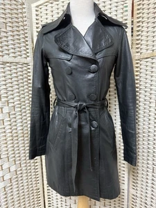 Lederjacke Damen schwarz Größe O XS - Bild 1 von 7