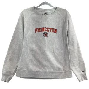 Princeton University Champion Vintage Sweatshirt Womens Sz Large Reverse Weave - Picture 1 of 6