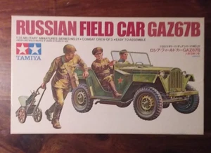 Tamiya 35021 - Russian Field Car GAZ67B in OVP - siehe Text und Fotos. TOP Zus. - Bild 1 von 8