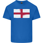 England Flag St Georges Day Rugby Football Kids T-Shirt Childrens