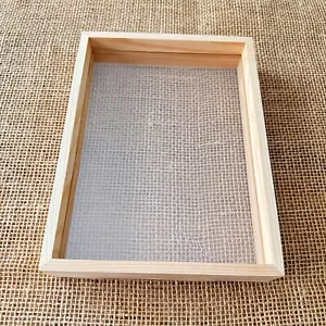 6x8" Wood Standing Picture Frame Photo - Picture 1 of 4
