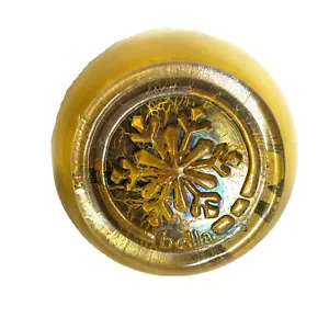 Bella Ball Snowflake Glass Fishing Float - Tacoma Pacific NW Studio Art Glass - Picture 1 of 4