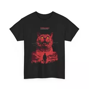 Pet Semetary Movie Tee, Stephen King Horror Shirt, Creepy Graphic T-Shirt - Picture 1 of 5