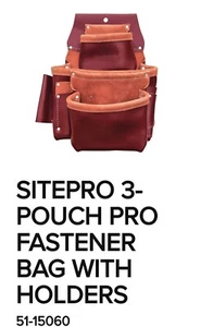 Sitegear Sitepro 15060 3 Pouch Verschlusstasche 51-15060 - Bild 1 von 6