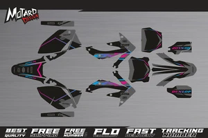 Grafik set für Honda CRF 450 R 2005 2006 2007 2008 by Motard Desgin Aufkleber - Bild 1 von 3