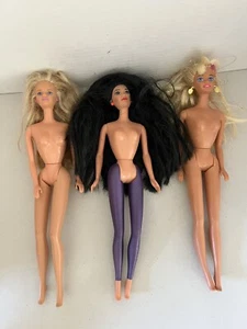 1960s Lot Of 3 Barbie Nude Dolls Mixed Toy Dolls Vintage VTG - Picture 1 of 9