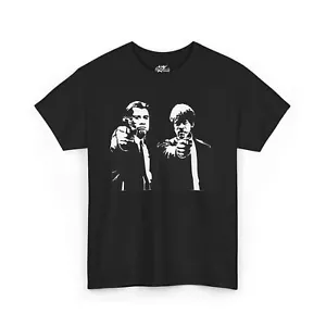 Pulp Fiction Quentin Tarantino Film "Ezekiel 25:17" Graphic Heavy Cotton Tee - Picture 1 of 49