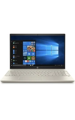 HP 15-CS0051WM  15.6" Touchscreen i5-8250U 1.6GHz 8GB 1TB HDD+16G SSD  Gold - Image 1 of 3