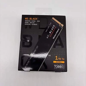 New Western Digital Black SN850X Gaming Drive WDBB9G0010BNC-WRWM - Afbeelding 1 van 4