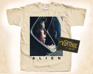 Alien V5 T SHIRT Movie Poster Vintage Natural Tee sizes S to 5XL - Picture 1 of 2