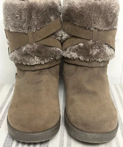 G By Guess Aussie Alixa Multi Fabric Boots, Women's Size 9M, Gray - Picture 1 of 15