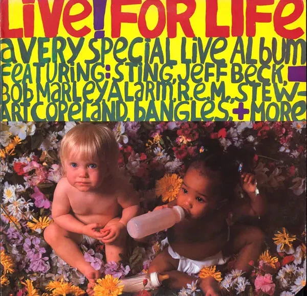 Live! For Life Various NEAR MINT I.R.S. Records Vinyl LP - Bild 1 von 1