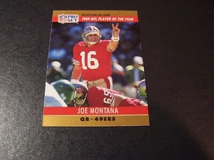 Tarjeta Joe Montana NFL Pro Set #2 - Imagen 1 de 2