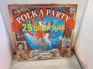 K-Tel Polka Party 25 Greatest Hits LP 1975 NI-4740 play tested KTEL ALBUM VINYL - Imagen 1 de 3