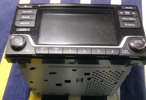 Leaf  2017 Nissan AM FM Radio Assembly 28185 4NS0A Bad CD - Foto 1 di 4