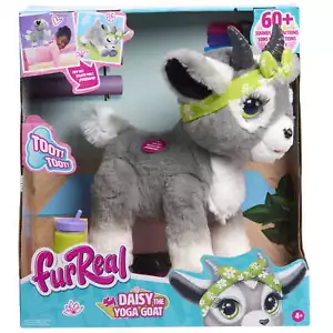 Daisy the Yoga Goat Interactive Toy, 11-inch Realistic Plush Kids Toys for Ages - Picture 1 of 7