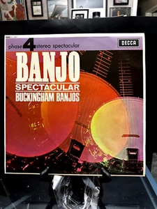 Buckingham Banjos - BANJO SPECTACULAR Decca LP 33 Vinyl NM/NM - Picture 1 of 9