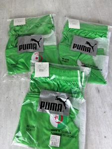 B11 Puma Gr. XL 3x Fussball Shorts Hose Algerien Algeria Fußball Herren NEU - Picture 1 of 2