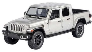 Jeep Gladiator Overland - 2021 - plateado - MotorMax 1:27 - Imagen 1 de 6