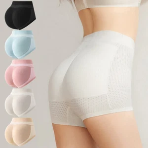 Buttock Padded Bum Enhancer Pants Hip Body Shaper Butt Lift Boyshorts Underwear - Picture 1 of 23