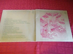 3LP VARIOUS AGNES GIEBEL THEO ALMAYER Festliche Musik zur Weihnachtszeit NM - Picture 1 of 6