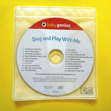 BABY GENIUS Sing and Play With Me CD Disc ONLY