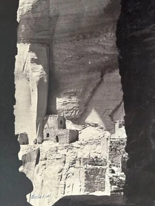BETAKIN PHOTO SIGNED 1969 Prehistoric Rock Art Ruin 13.5" X 9.75" - Picture 1 of 3