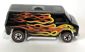 🚨1973 Hotwheels Flying Colors Redlines Super Van Black Flames NEUWERTIG SAMMLER - Bild 1 von 8