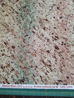 1 jarda Venetian # 2630 por Ro Gregg, tecido 100% algodão, Northcott - Imagem 1 de 2