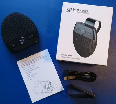 Bluetooth Auto Freisprecheinrichtung für die Sonnenblende - Bild 1 von 4