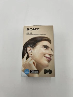 Самостоятельно устанавливающиеся безрецептурные слуховые аппараты Sony CRE-C20 для легкой и умеренной потери слуха - Изображение 1 из 4