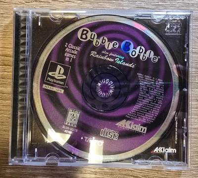 Bubble Bobble con anche Isole Arcobaleno (Sony Play Station 1, PS1) - Immagine 1 di 3