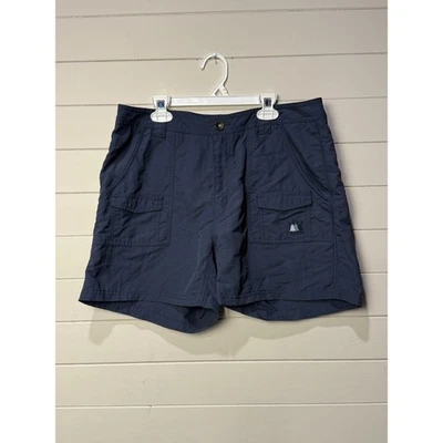 Life is Good Women's Navy Blue Cargo Shorts Size 12 Hiking Outdoor - Image 1 of 4