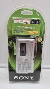 NEW SEALED Sony M-455 Microcassette Corder Handheld Voice Audio Recorder - Picture 1 of 2