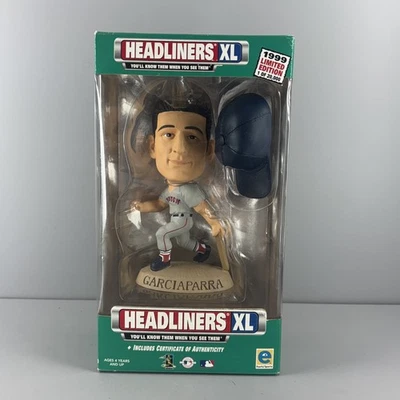 Boston 1999 HEADLINERS XL Garciaparra New Figure Collectable Certificate of Aut - Image 1 of 4