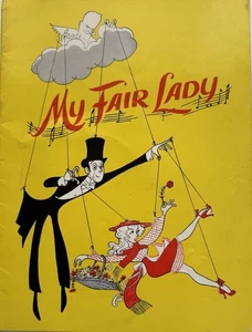 Programa de gira My Fair Lady Broadway - Michael Evans, Diane Todd, Lerner & Loewe - Imagen 1 de 3