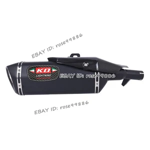 For Honda X-Adv750 Forza750 2020-2024 Motorcycle Muffler Exhaust Black Tail Pipe - Picture 1 of 8
