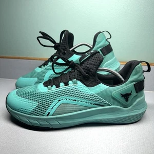 Men’s Under Armour Project Rock BSR 3 3026462-303 Green Black Shoes Sz 11.5 - Picture 1 of 17