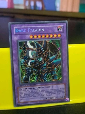 Yu-Gi-Oh TCG Dark Paladin DMG-001 Limited Edition Secret Rare  *heavily Played - Image 1 of 4