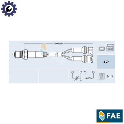 SENSOR LAMBDA 77124 PARA FERRARI 512/TR 348/ts/GTS/tb/GTB FIAT CROMA TIPO 4,9L Foto 1 de 4