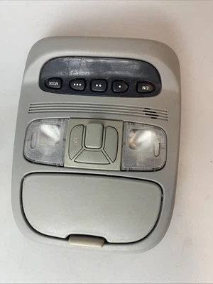 2004-2010 Toyota Sienna XLE Dome Light Assembly Overhead Homelink Gray OEM - Image 1 of 4