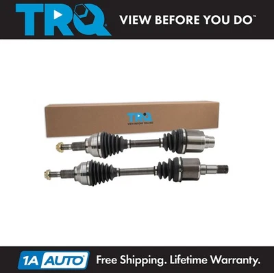 TRQ Front CV Axle Shaft Assembly Set Fits 2011-2014 Chrysler 200 Dodge Avenger - Image 1 of 4