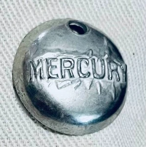1950s Crackerjack Prizes Car Hubcap Charms Chevy Dodge Mercury Olds Nash Hudson - Picture 1 of 2