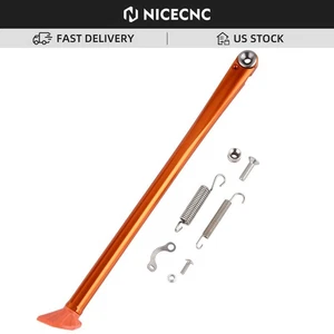 CNC Kick Side Stand Kickstand For KTM 350 EXC 2008-2012 XC-F 2011-2016 Aluminum - Picture 1 of 8