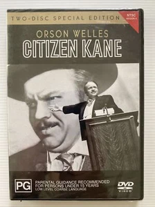 2 Disc DVD - CITIZEN KANE Special Edition (1941) R4 - Orson Welles NEW & SEALED - Picture 1 of 2