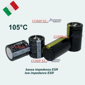 ELECTROLYTIC CAPACITOR 6800uF 80V 105°c LOW IMPEDANCE ESR SNAP-IN 30x50mm - Picture 1 of 1