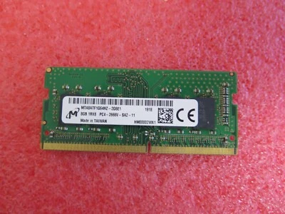 HP 8GB Micron 2666MHZ 1.2V DDR4 SODIMM 933284-001 Laptop Memory - Image 1 of 2