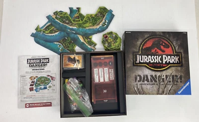 Ravensburger Jurassic Park Board Game Danger Adventure Strategy 2018 Complete - Image 1 of 4