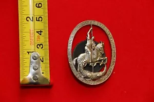 GOOD QUALITY COPY WW2 POLISH POLAND 1ST DRAGOON REGIMENT BREAST BADGE - Picture 1 of 2